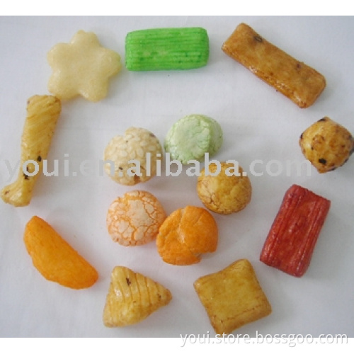 Rice Crackers and coated peanuts mix 16 (kosher)